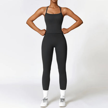 Women’s 2PCS Gym Yoga Set – Sportswear Casual Set