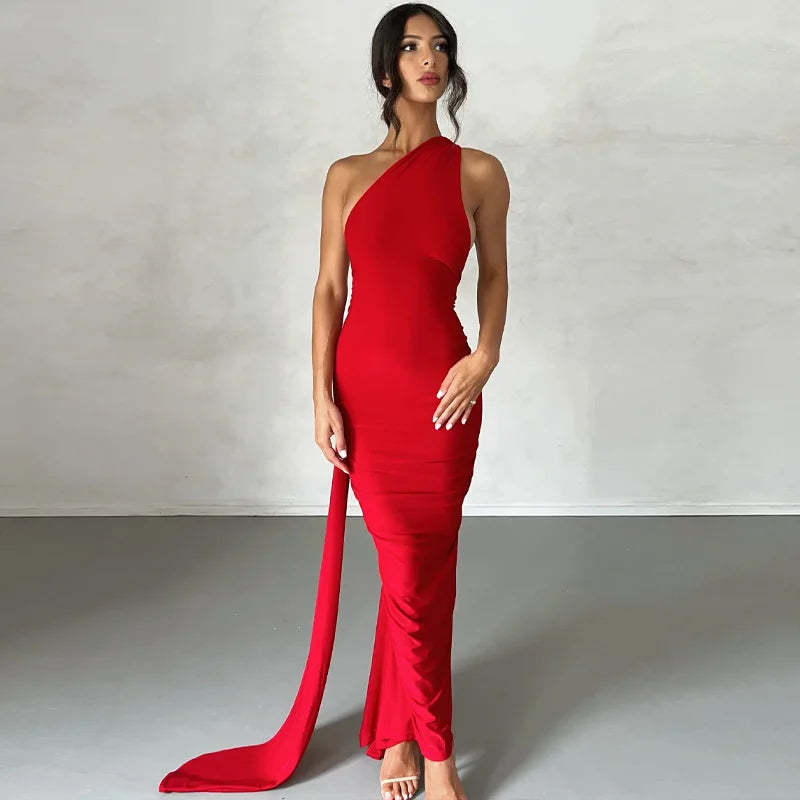 Women’s Elegant Maxi Dress – Sleeveless Summer Party & Evening Dress
