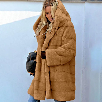 Women’s Faux Fur Outerwear | Winter Puffer Jacket | Cozy