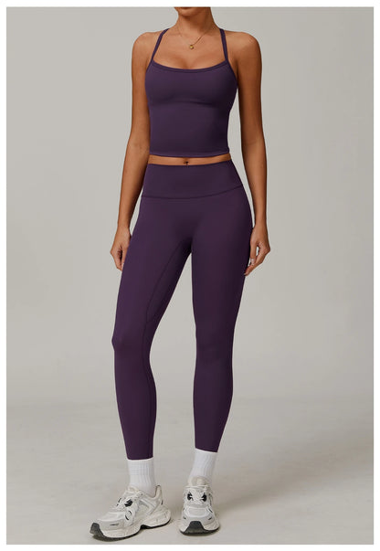 Women’s 2PCS Gym Yoga Set – Sportswear Casual Set