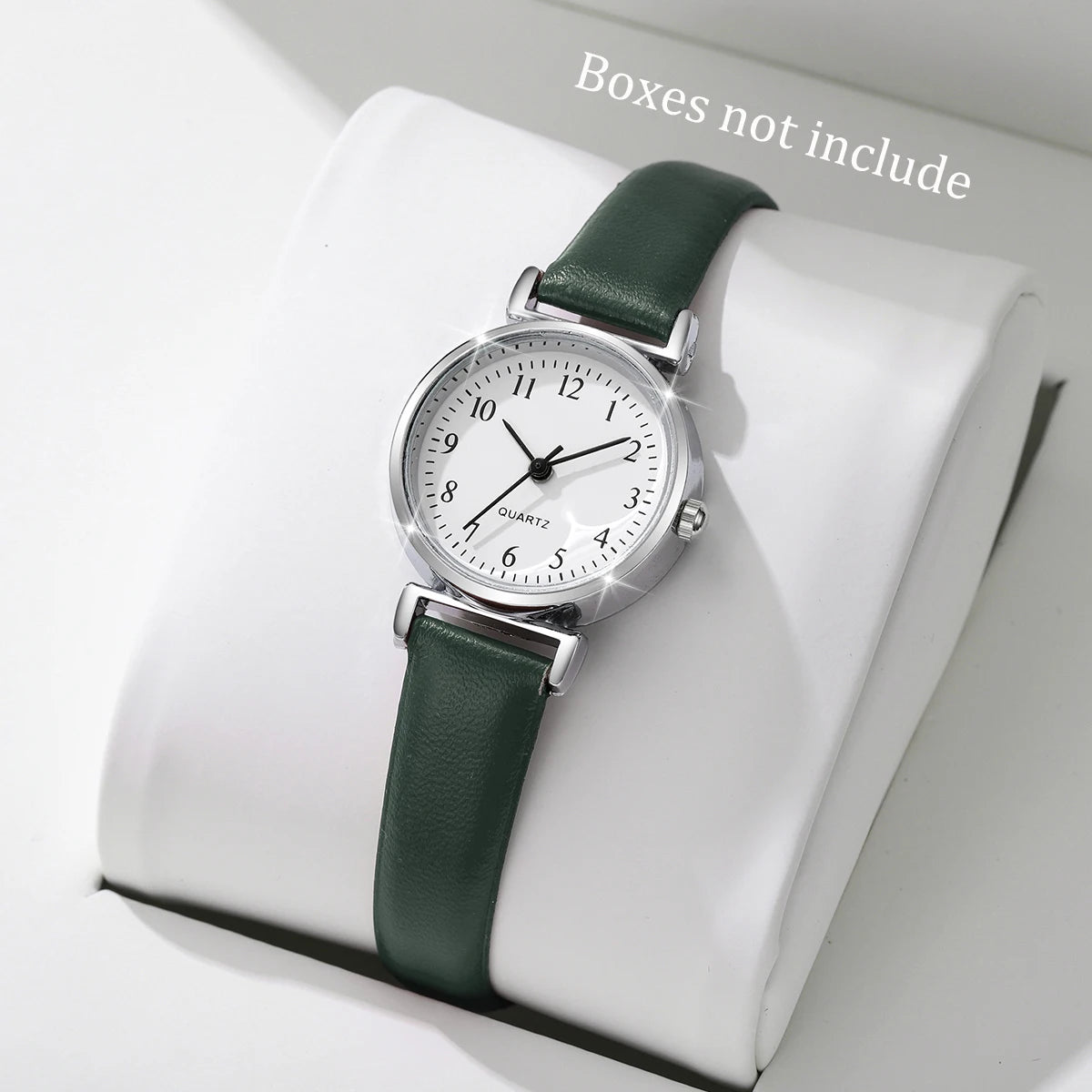 Women’s Small Dial Quartz Watch | Minimal | Leather Band | Analog