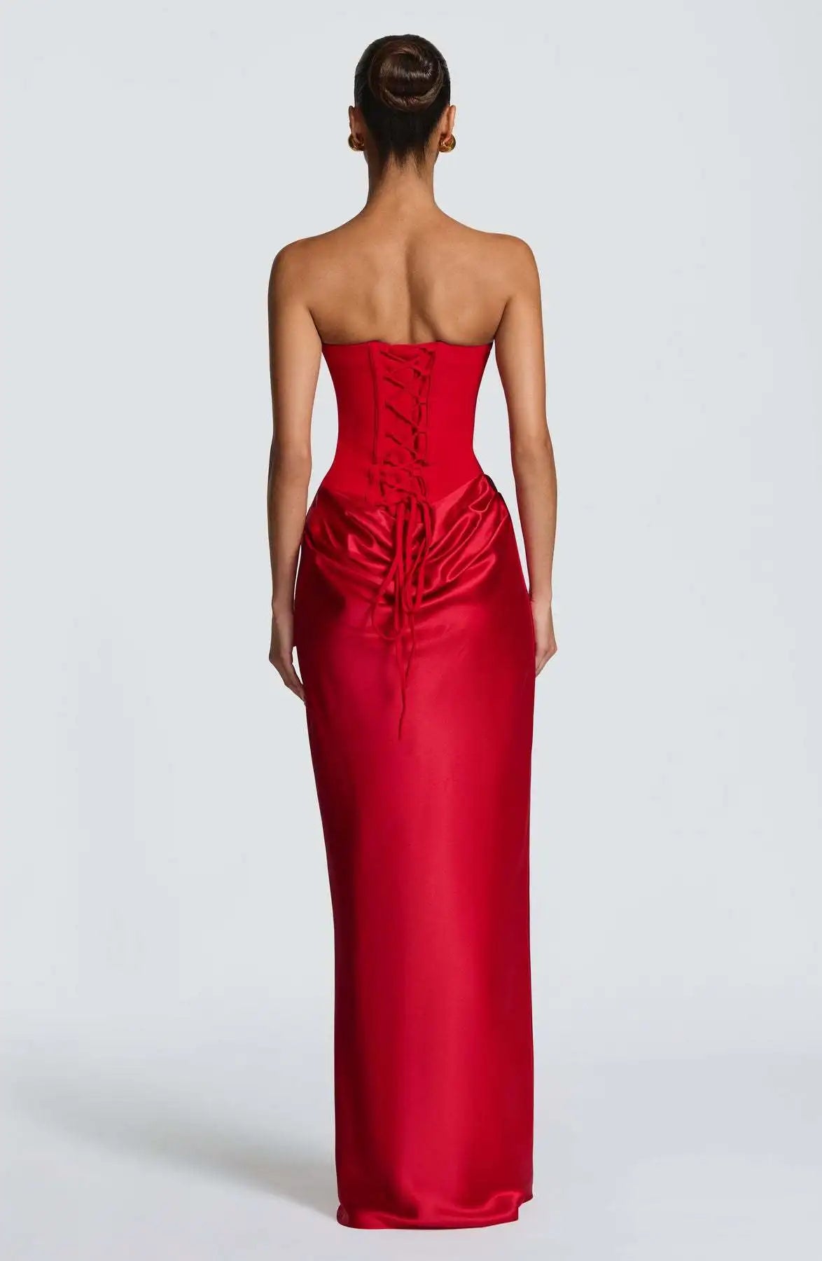 Women’s Maxi Dress | Strapless | Satin | Elegant