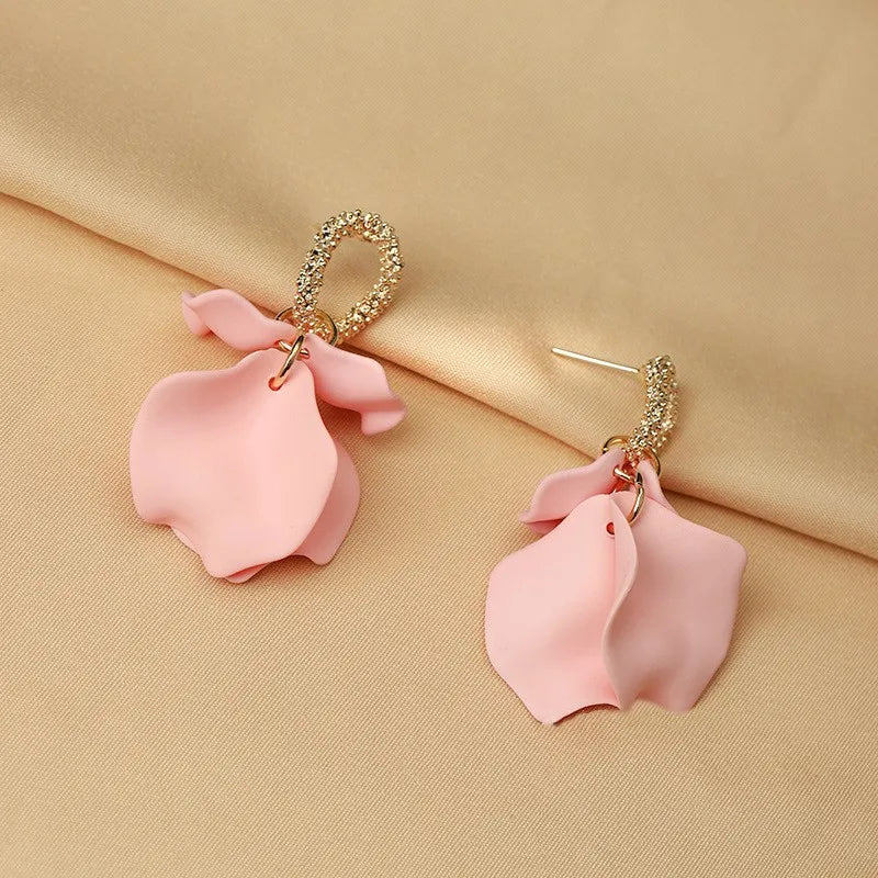 Women’s Jewelry Multicolored Flower Stud Earrings | Delicate | Tassel | Party