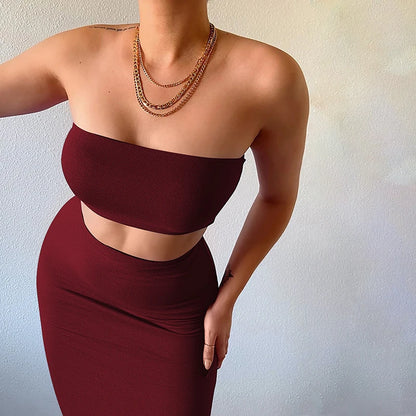 Women’s 5clr Set – Elegant 2-Piece Outfit for Summer Party