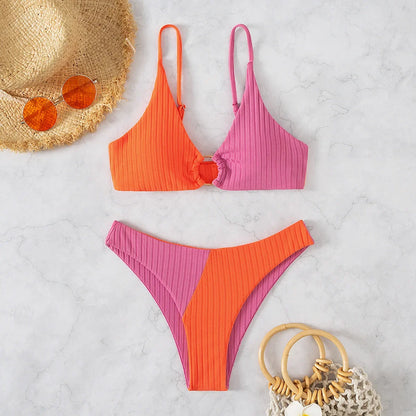 Women’s Push Up High Waist Swimwear Bikini