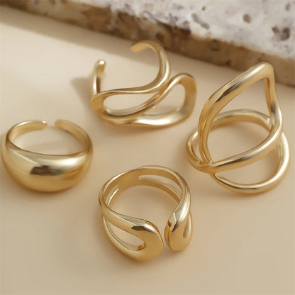 Women’s Jewelry C Shape Open Ring | Vintage | Geometric | Knuckle
