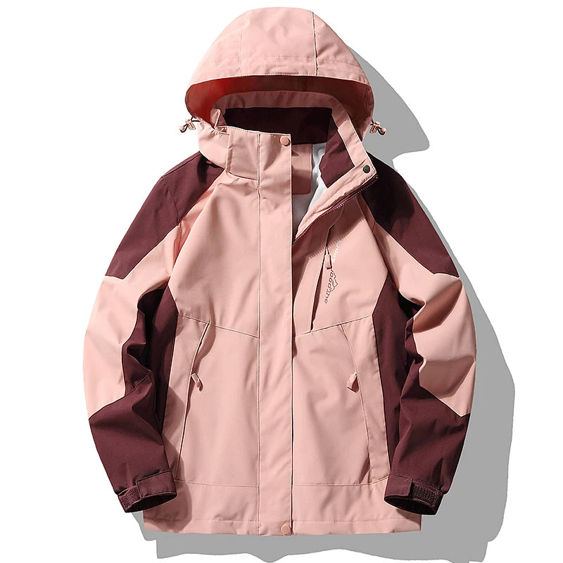 Unisex Windbreaker Jacket – Waterproof & Windproof Outdoor Hiking Outerwear