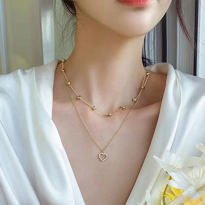 Women’s Jewelry Pearl Choker Necklace | Kpop | Double Layer | Cute
