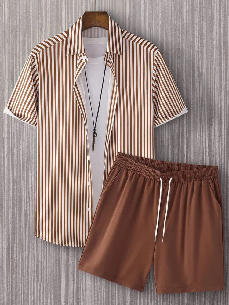 Men’s Casual Summer Set – Everyday Resort Suit