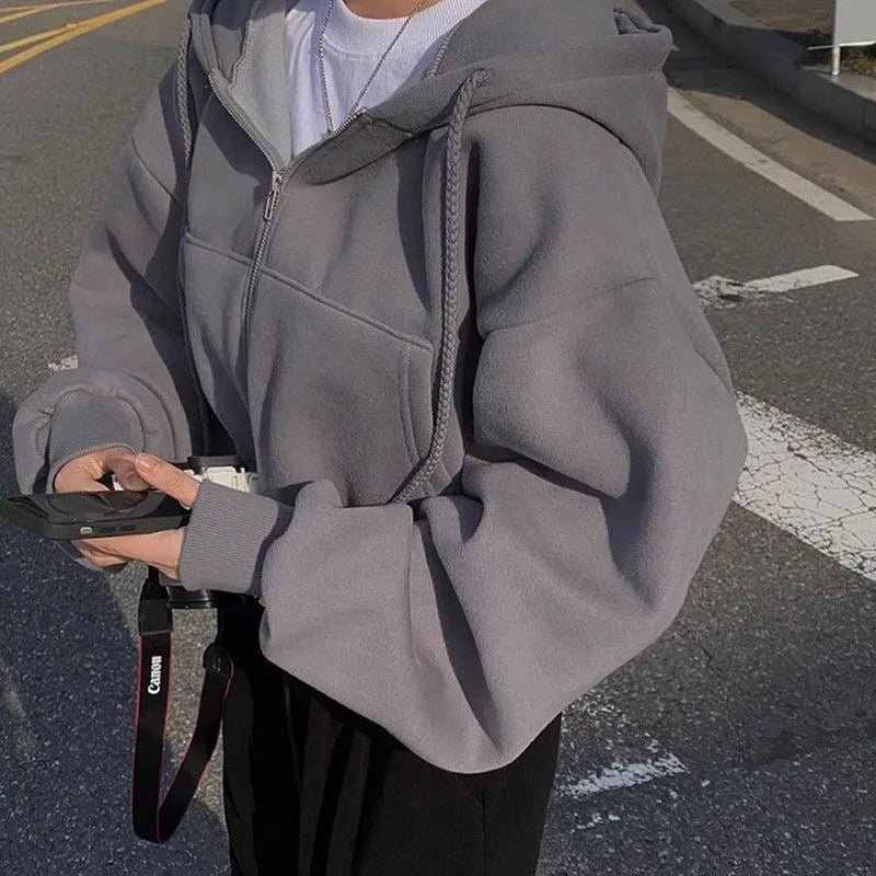 Women’s Hooded Outerwear | Casual | Streetwear | Y2K Jacket