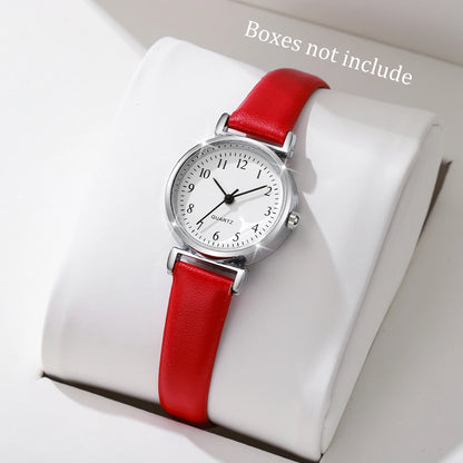 Women’s Small Dial Quartz Watch | Minimal | Leather Band | Analog