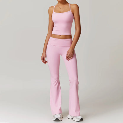 Women’s 2PCS Gym Yoga Set – Sportswear Casual Set