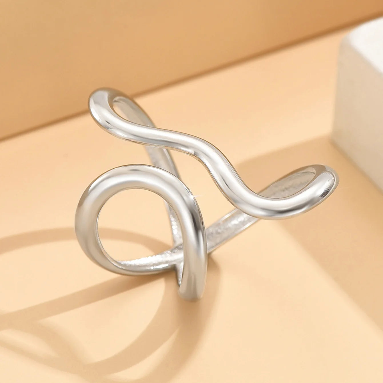 Women’s Jewelry Statement Charm Ring | Party | Gold Tone | Colorfast