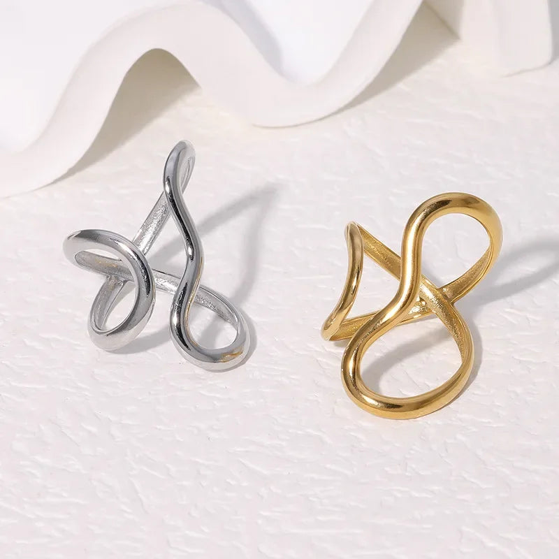 Women’s Jewelry Stainless Steel Charm Ring | Statement | Unisex | Party