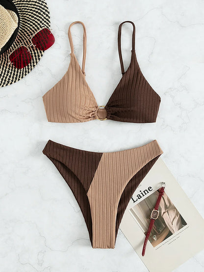 Women’s Push Up High Waist Swimwear Bikini
