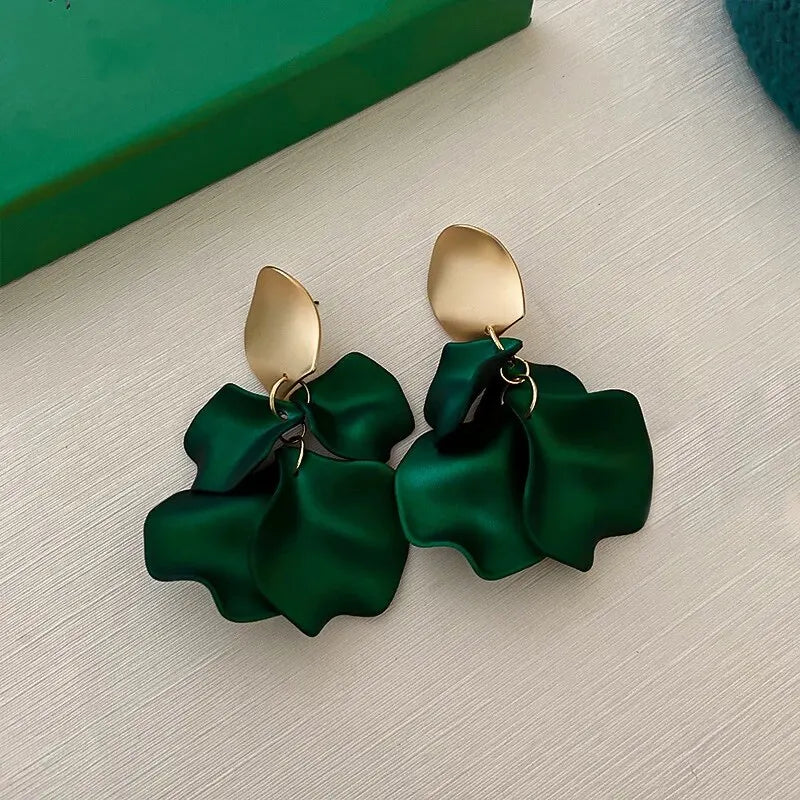 Women’s Jewelry Colorful Flower Drop Earrings | Boho | Y2K | Party
