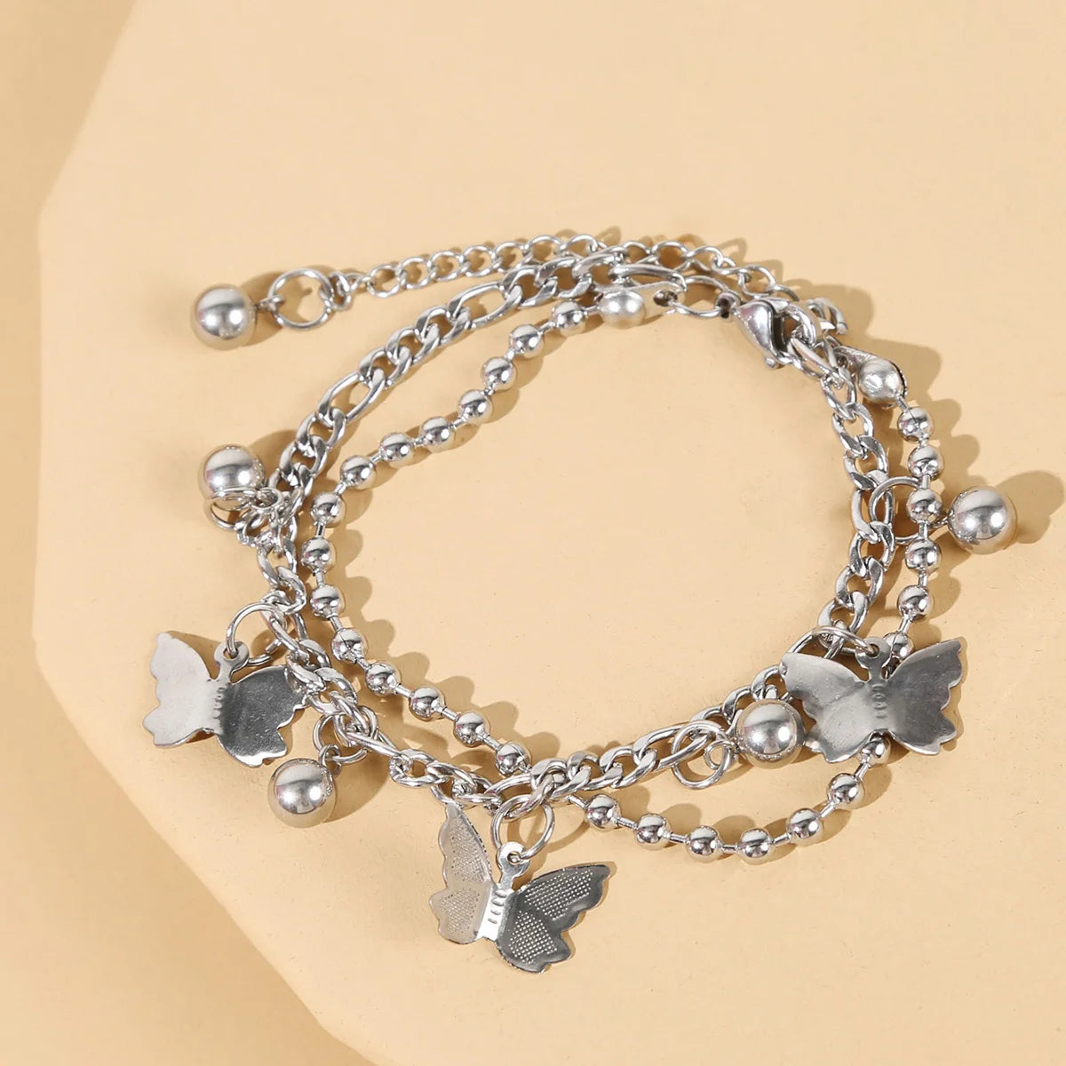 Women’s Jewelry Multi Layer Bead Bracelet | Love | Stainless Steel | Party
