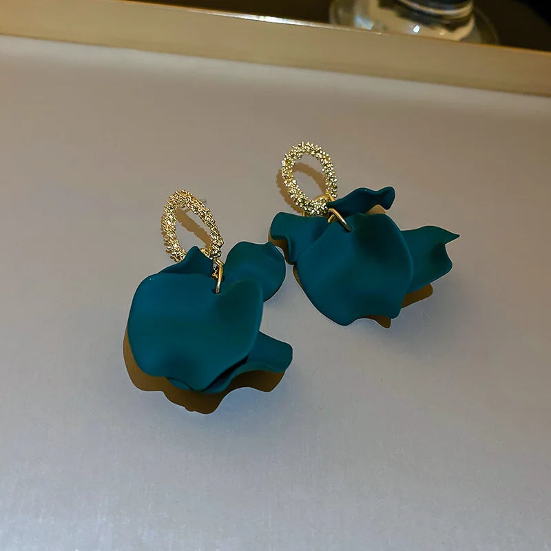 Women’s Jewelry Colorful Flower Drop Earrings | Boho | Y2K | Party