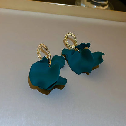 Women’s Jewelry Colorful Flower Drop Earrings | Boho | Y2K | Party