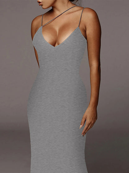 Women’s Leopard Maxi Dress – Sexy Summer Party & Evening Streetwear