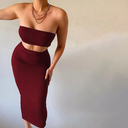 Women’s 5clr Set – Elegant 2-Piece Outfit for Summer Party