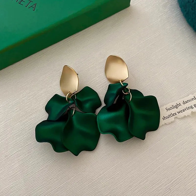 Women’s Jewelry Multicolored Flower Stud Earrings | Delicate | Tassel | Party