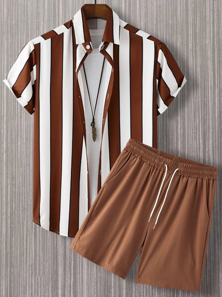 Men’s Casual Summer Set – Everyday Resort Suit