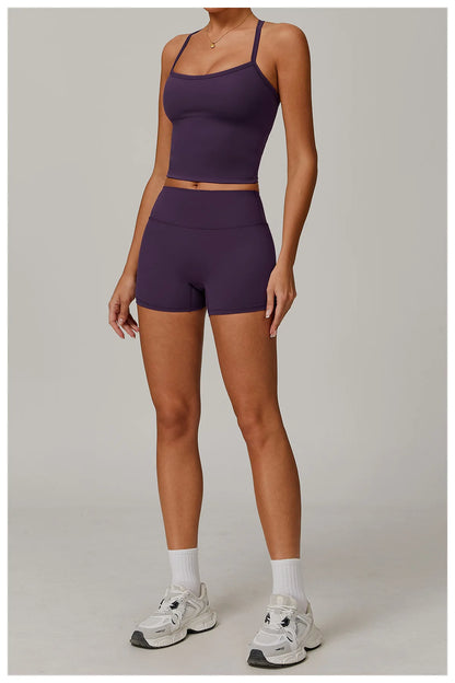 Women’s 2PCS Gym Yoga Set – Sportswear Casual Set