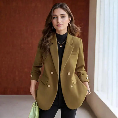 Women’s Elegant Office Blazer Outerwear