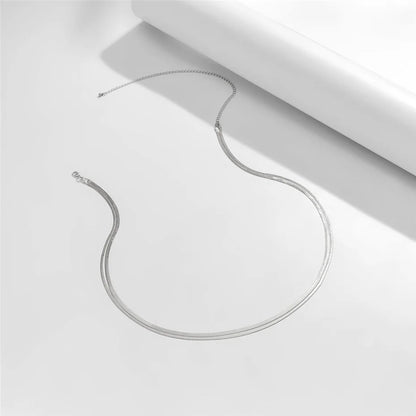 Women’s Flat Snake Chain Belly Waist Belt – Summer Beach Body Chain Jewelry Accessory