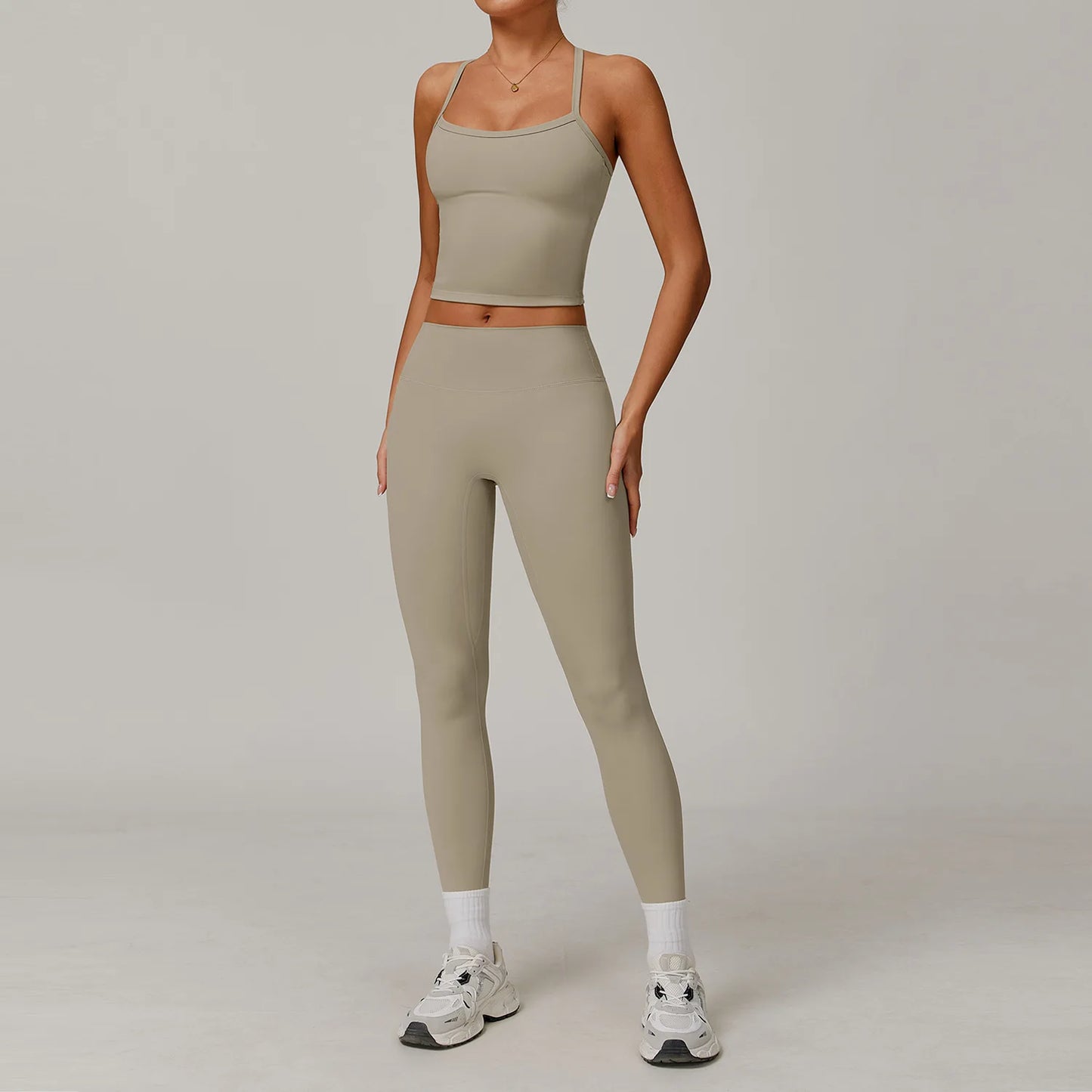 Women’s 2PCS Gym Yoga Set – Sportswear Casual Set