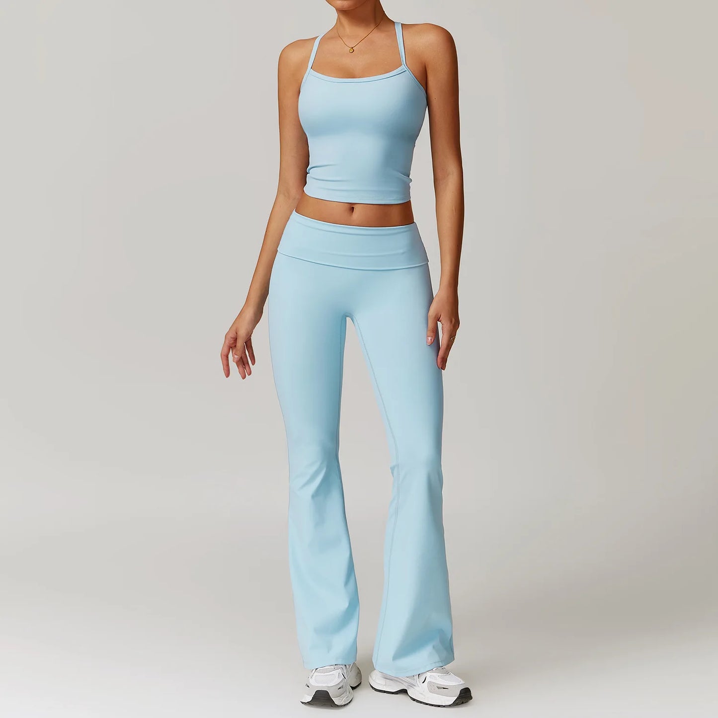 Women’s 2PCS Gym Yoga Set – Sportswear Casual Set
