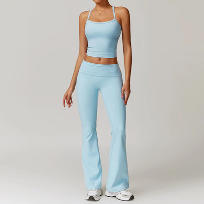 Women’s 2PCS Gym Yoga Set – Sportswear Casual Set