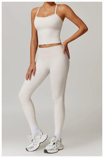 Women’s 2PCS Gym Yoga Set – Sportswear Casual Set