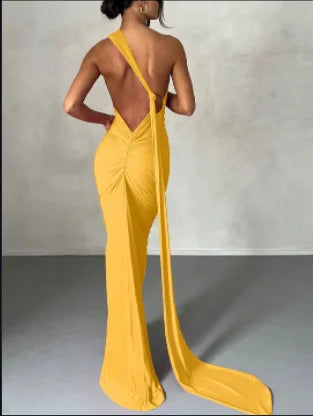 Women’s Elegant Maxi Dress – Sleeveless Summer Party & Evening Dress