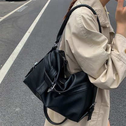 Women’s Tote Bag | Soft Leather | Large Capacity | Retro