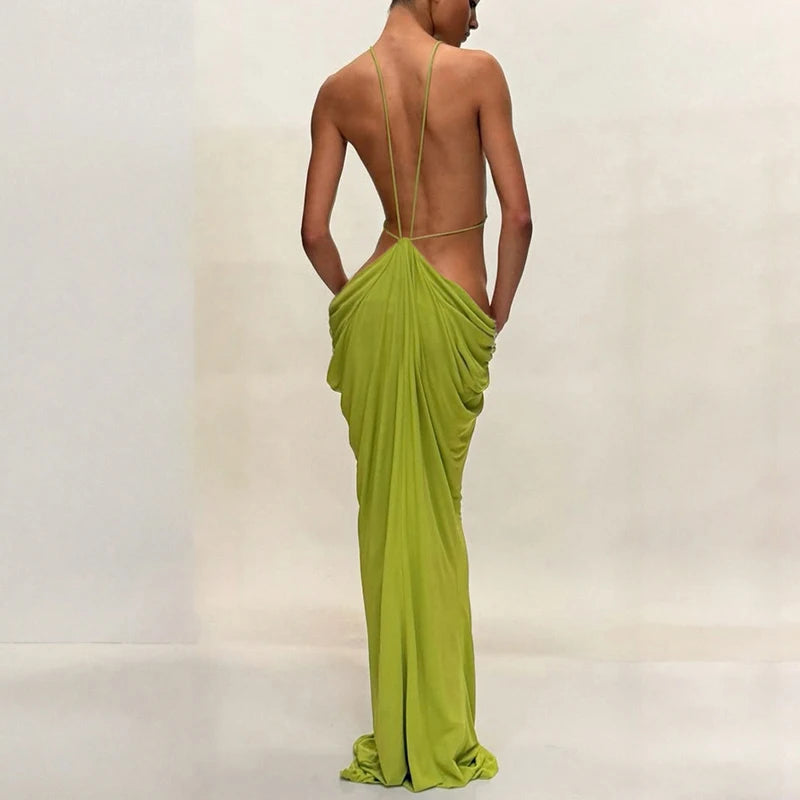 Women’s Maxi Dress | Halter | Backless | Party