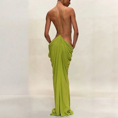 Women’s Maxi Dress | Halter | Backless | Party