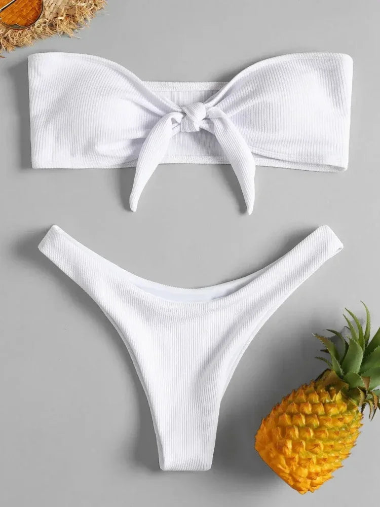 Women’s Ribbed Swimwear Bikini