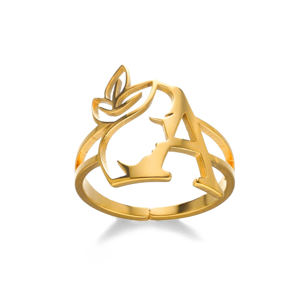 Women’s Jewelry 316L Stainless Steel Ring | Luxury | Gold Tone | Unisex