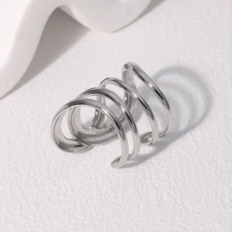 Women’s Jewelry Stainless Steel Charm Ring | Statement | Unisex | Party