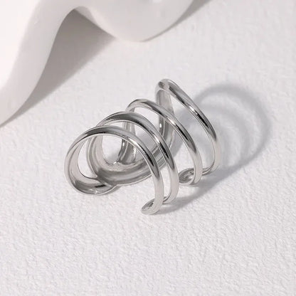 Women’s Jewelry Stainless Steel Charm Ring | Statement | Unisex | Party