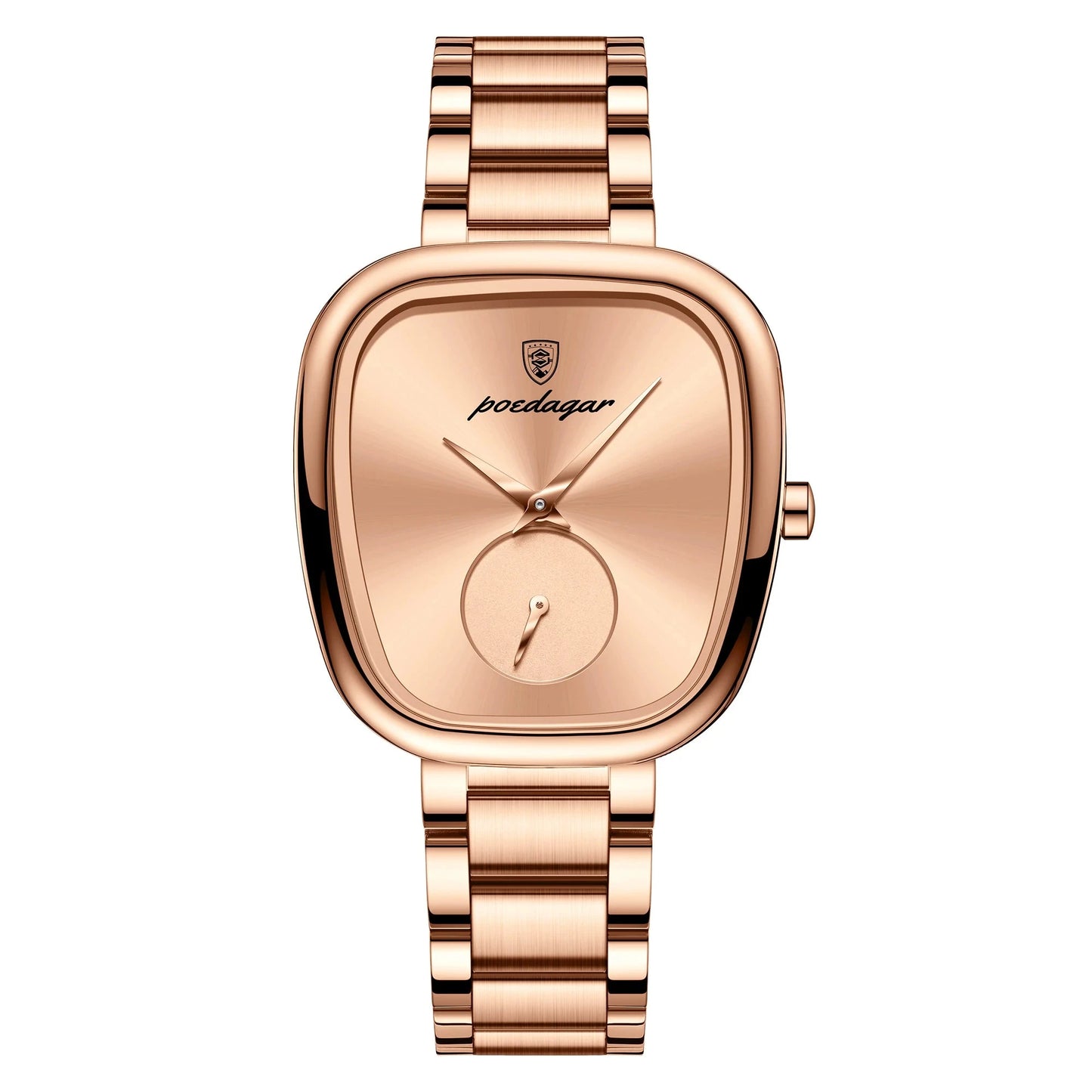 Women’s Luxury Stainless Steel Watch – Waterproof Elegant Timepiece