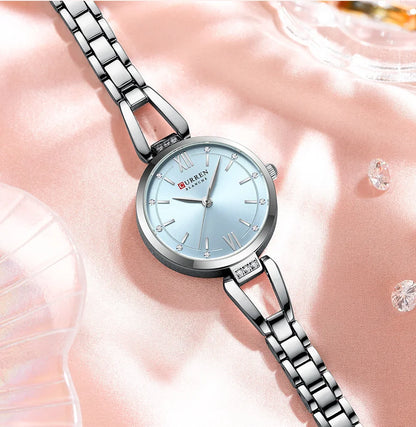 Women’s Waterproof Stainless Steel Quartz Watch | Elegant | Simple Luxury | Daily