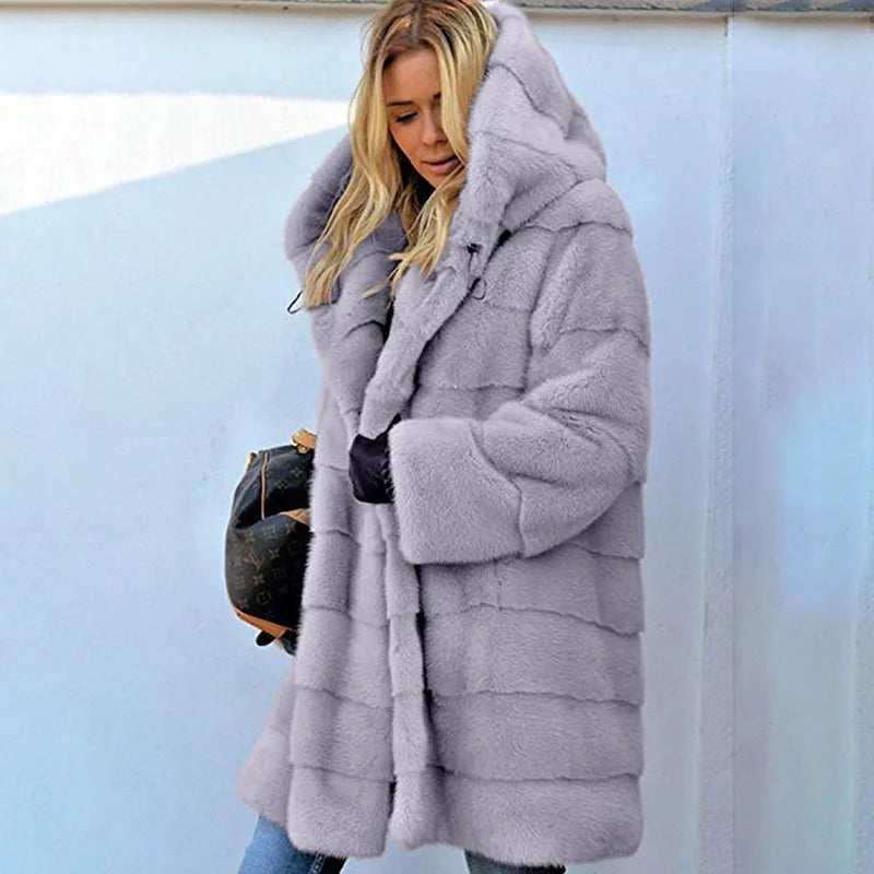 Women’s Faux Fur Outerwear | Winter Puffer Jacket | Cozy