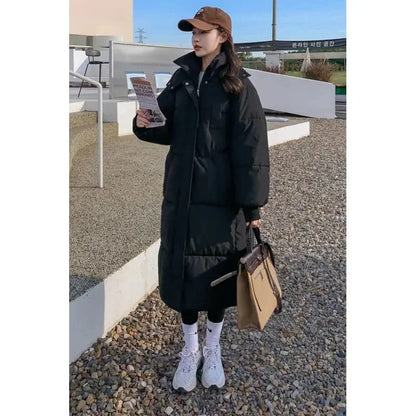 Women’s Long Puffer Jacket Outerwear | Winter | Hooded | Parka