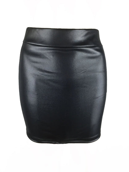 Women’s High Waist Mini Skirt Bottom – Slim Fit Pencil Skirt for Clubwear & Office Style