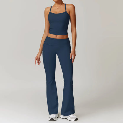 Women’s 2PCS Gym Yoga Set – Sportswear Casual Set