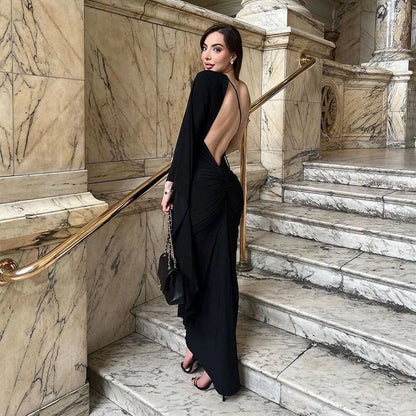 Women’s Maxi Dress | One Shoulder | Backless | Party