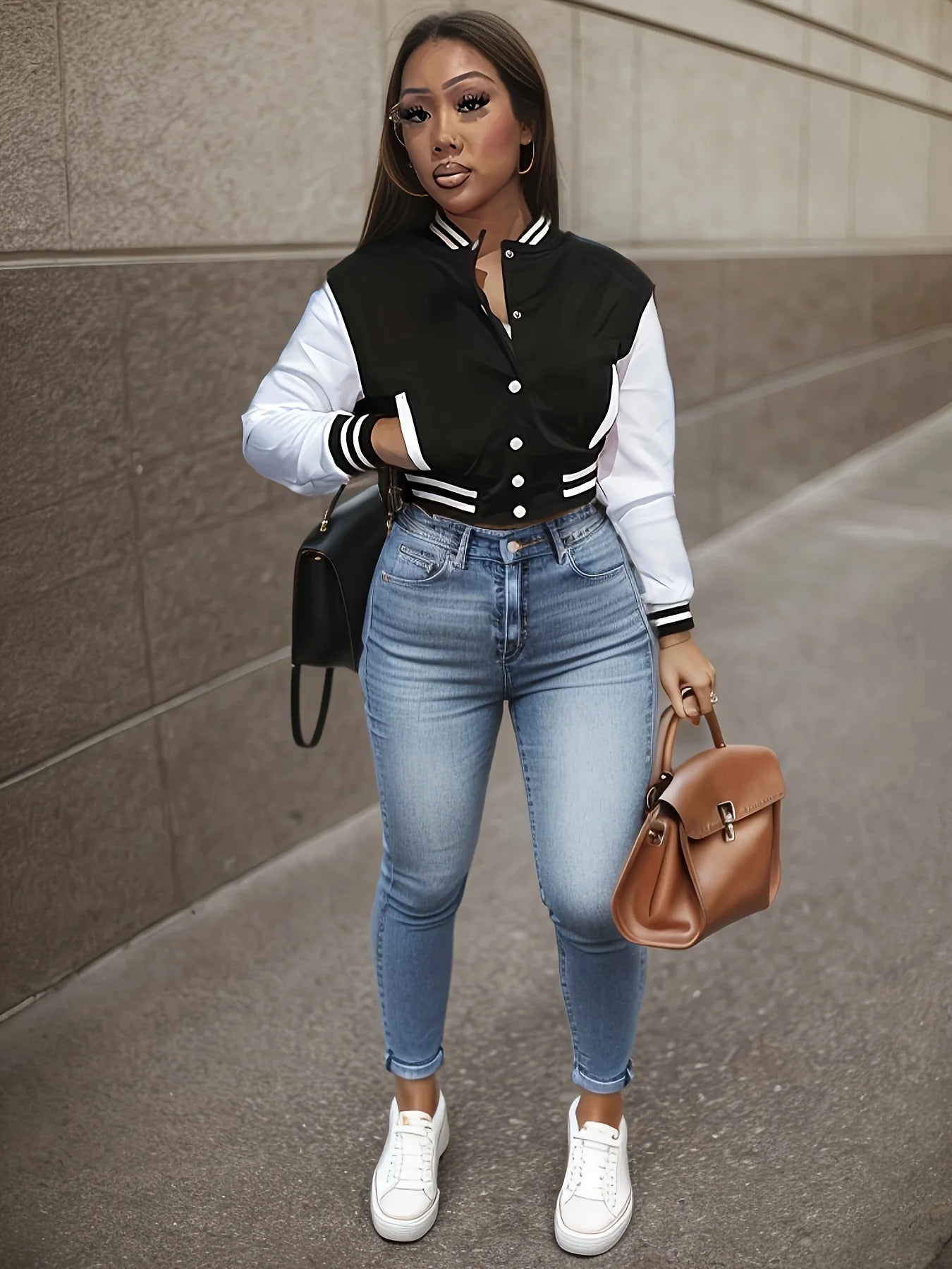 Women’s Outerwear | Casual Jacket | Colorblock